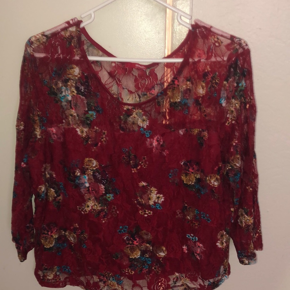 Cropped blouse